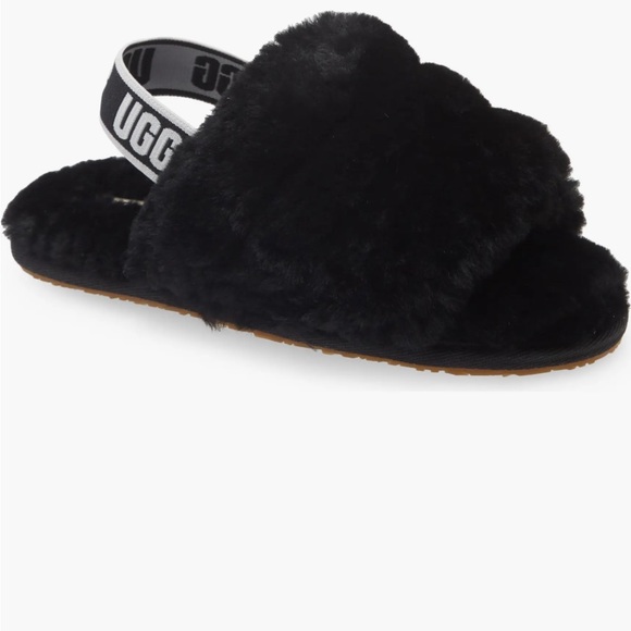 UGG black size 10 Fluff Yeah like new tried on NWOT - Picture 13 of 14